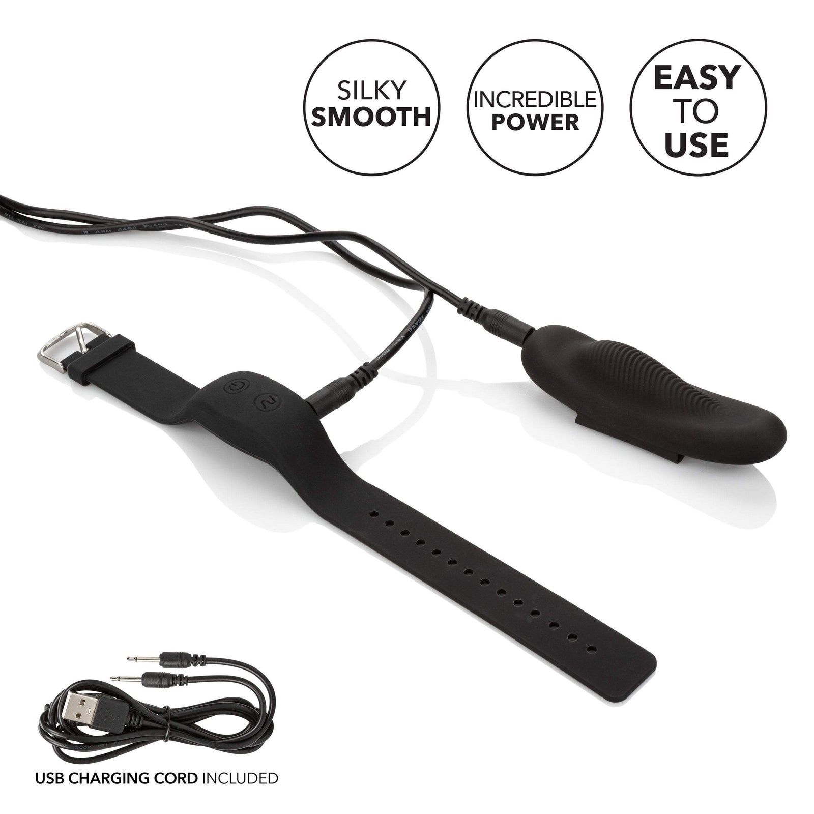 California Exotics - Lock-N-Play Wristband Remote Panty Vibrator (Black) -  Panties Massager Remote Control (Vibration) Rechargeable  Durio.sg