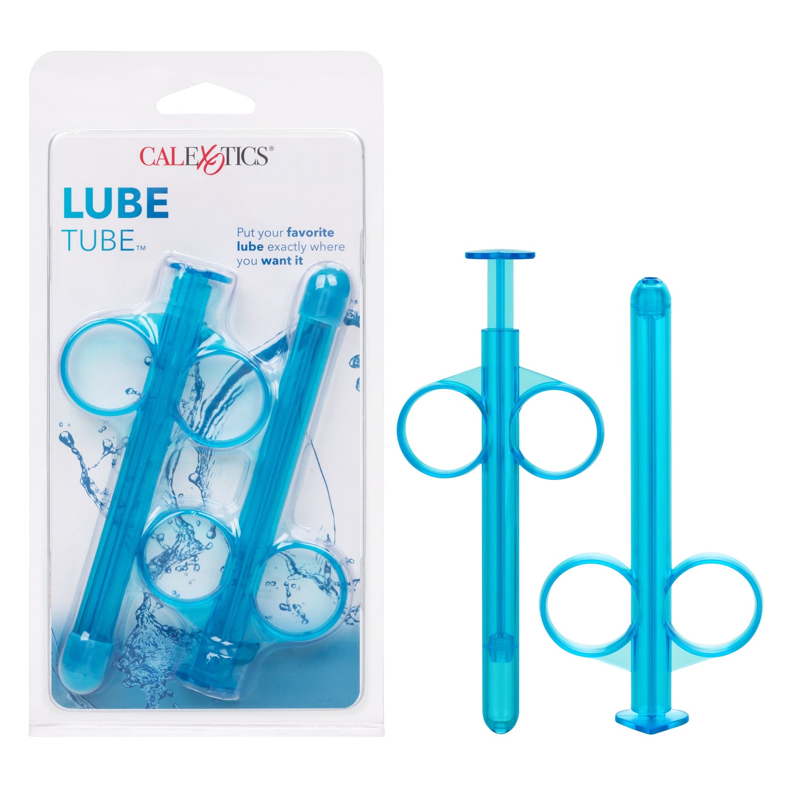 California Exotics - Lube Tube Lube Dispenser Accessory (Blue) -  Accessories  Durio.sg