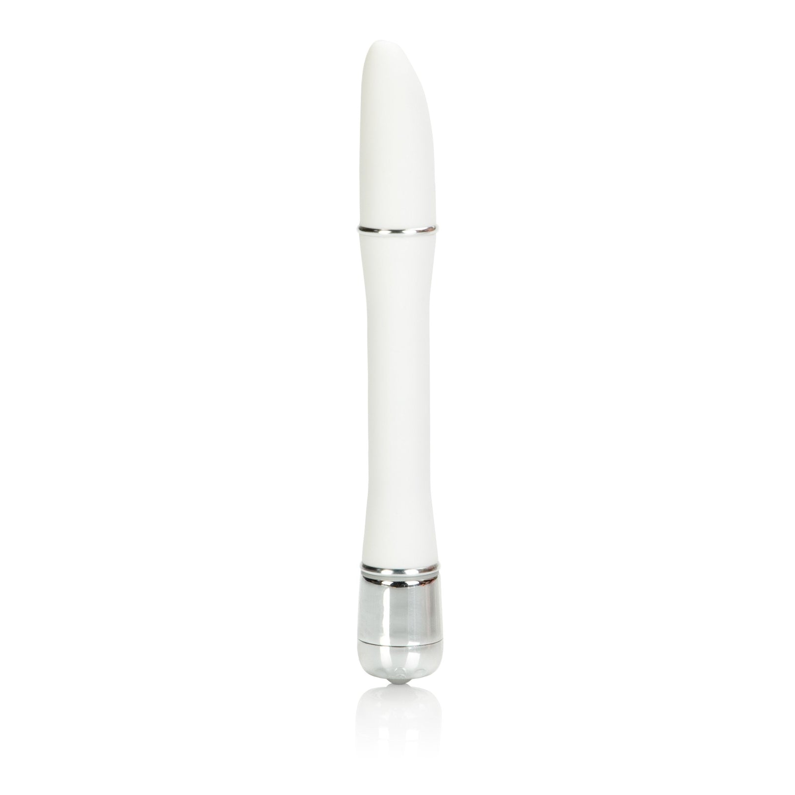 California Exotics - Lulu Satin Touch Mini Vibrator (White) -  Non Realistic Dildo w/o suction cup (Vibration) Non Rechargeable  Durio.sg