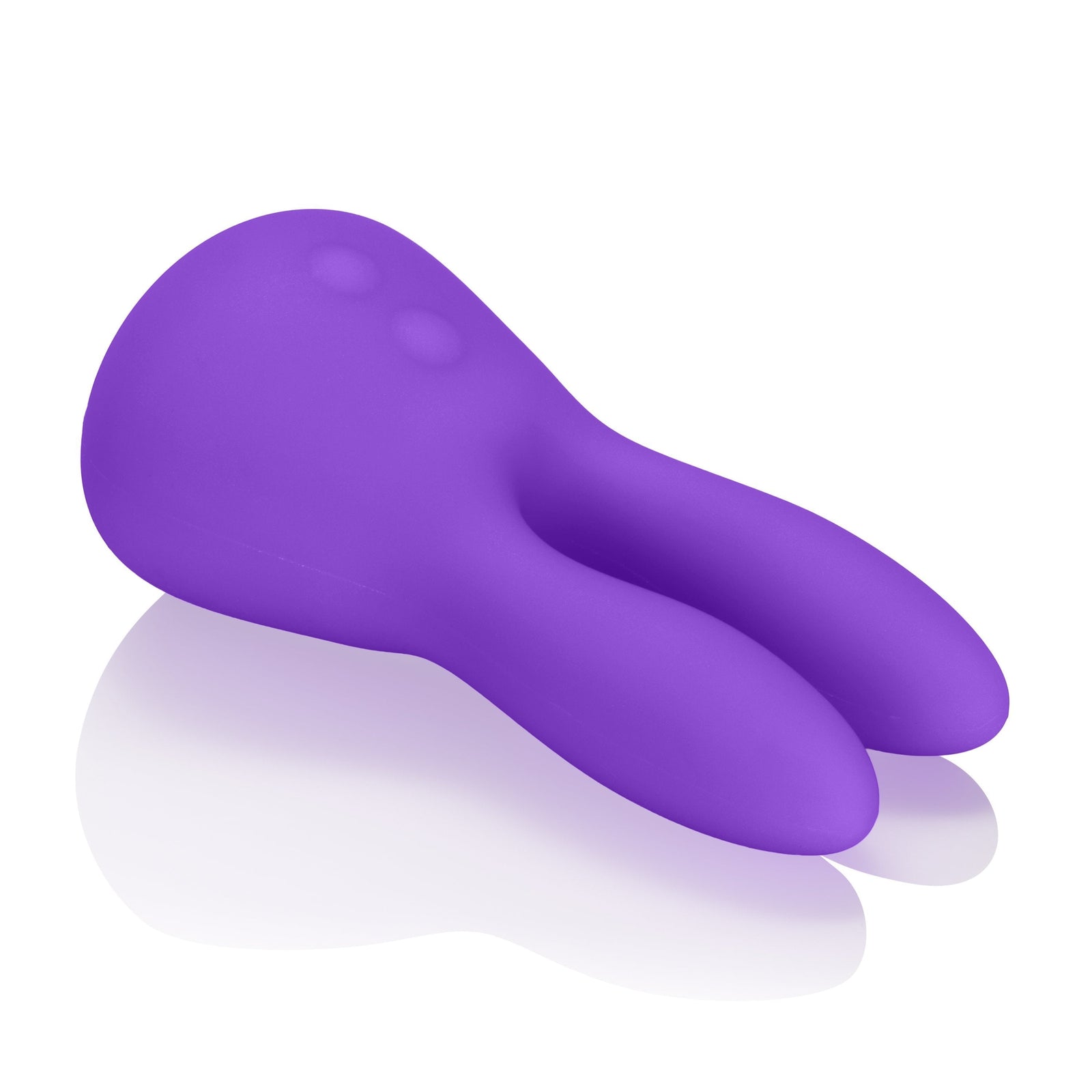 California Exotics - Mini Marvels Silicone Marvelous Bunny Clit Massager  (Purple) -  Clit Massager (Vibration) Rechargeable  Durio.sg