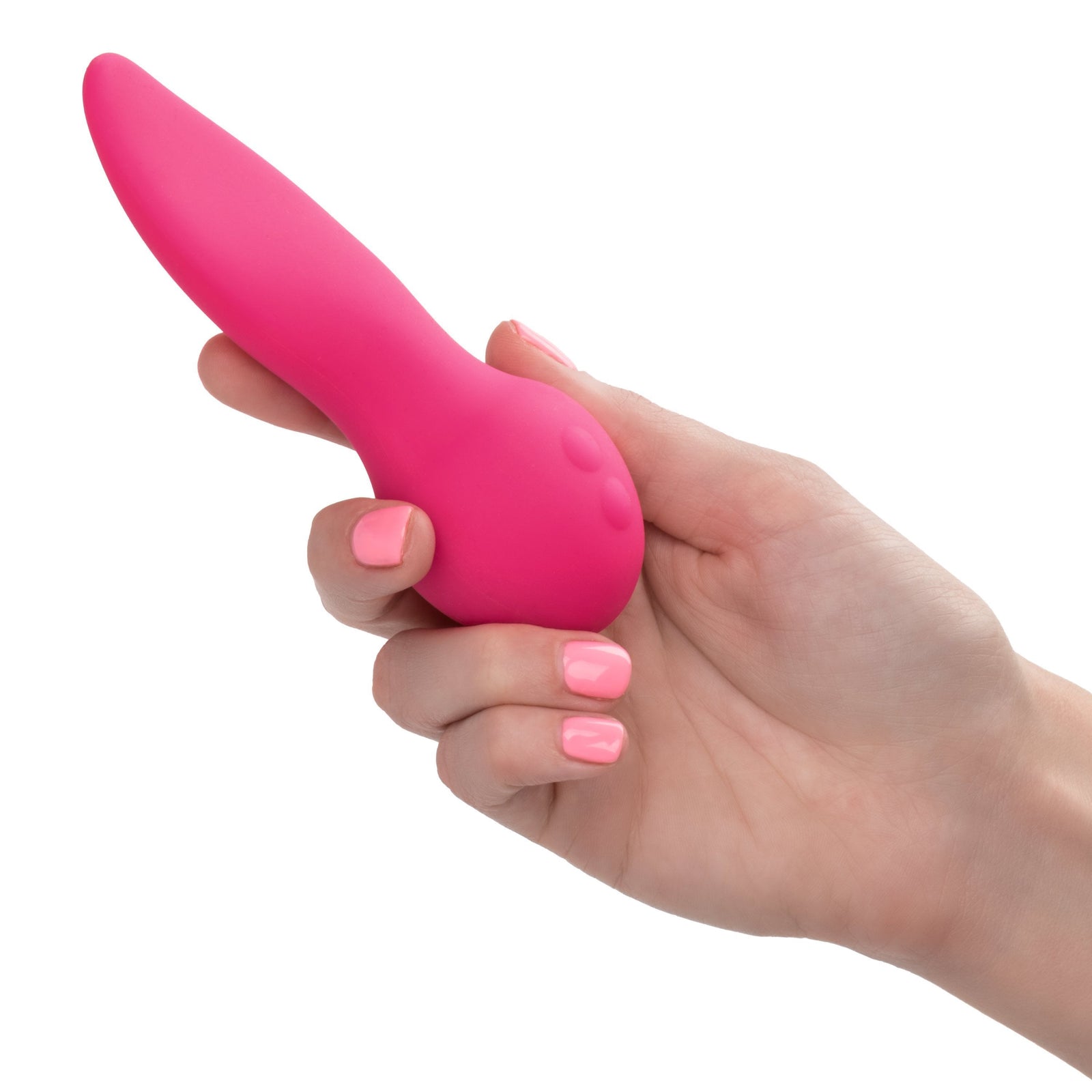 California Exotics - Mini Marvels Silicone Marvelous Flicker Clit Massager (Pink) -  Clit Massager (Vibration) Rechargeable  Durio.sg