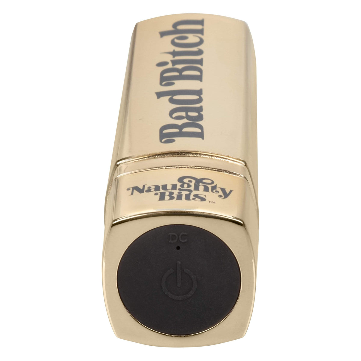 California Exotics - Naughty Bits Bad Bitch Discreet Lipstick Vibrator (Gold) -  Discreet Toys  Durio.sg