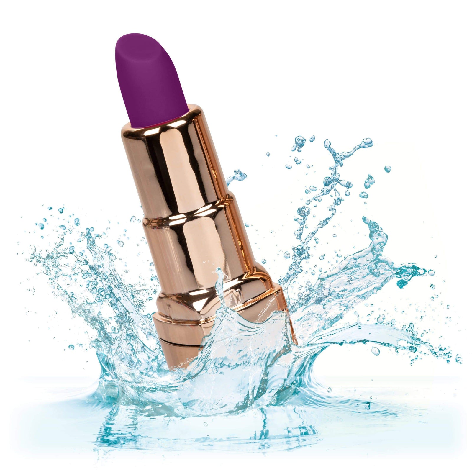 California Exotics - Naughty Bits Bad Bitch Discreet Lipstick Vibrator (Gold) -  Discreet Toys  Durio.sg