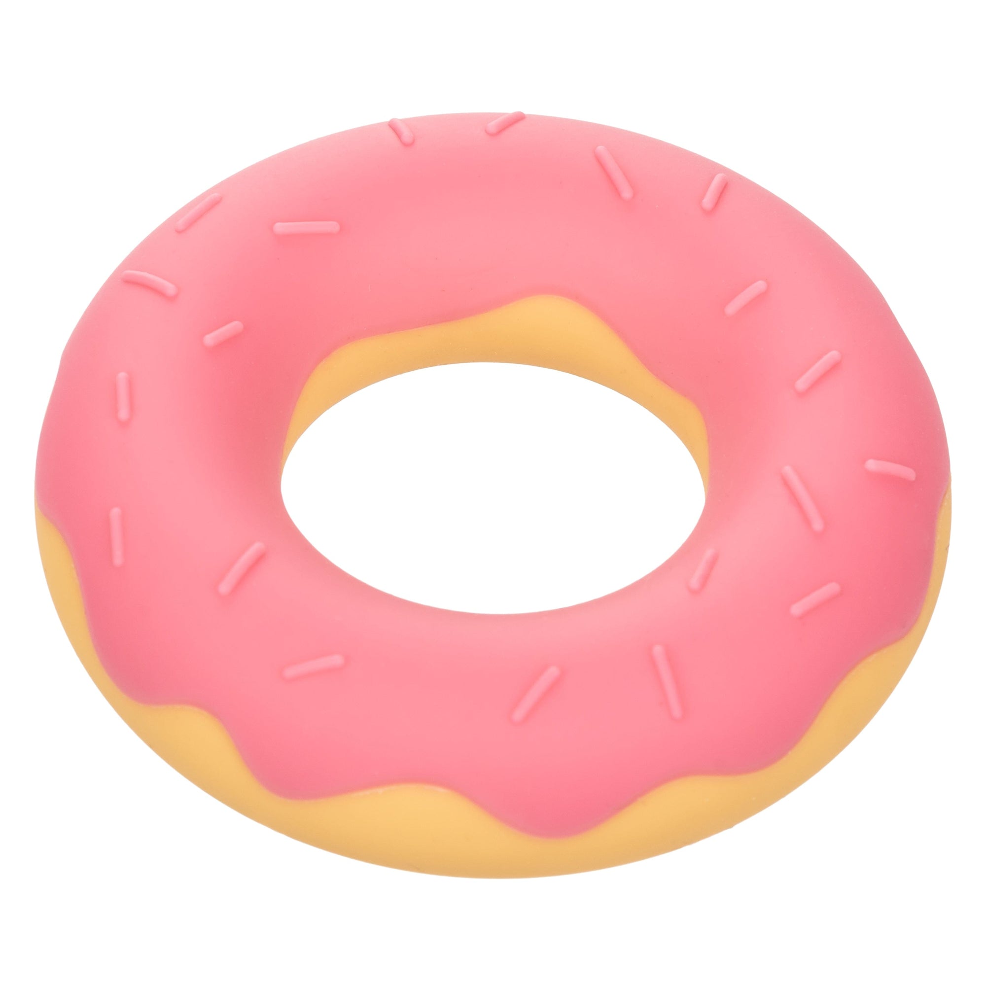 California Exotics - Naughty Bits Dickin Donuts Silicone Donut Cock Ring (Pink) -  Silicone Cock Ring (Non Vibration)  Durio.sg