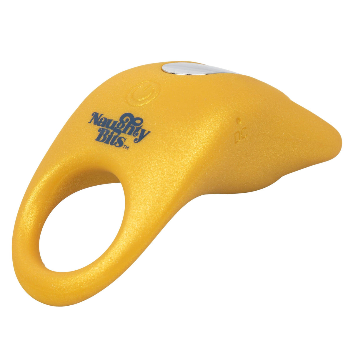 California Exotics - Naughty Bits Horny AF Vibrating Cock Ring (Yellow) -  Silicone Cock Ring (Vibration) Rechargeable  Durio.sg