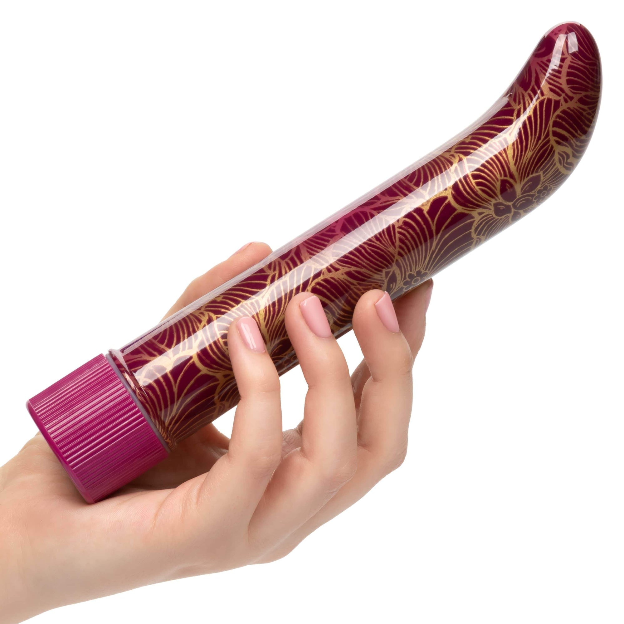 California Exotics - Naughty Bits Oh My G Spot Vibrator (Gold) -  G Spot Dildo (Vibration) Non Rechargeable  Durio.sg