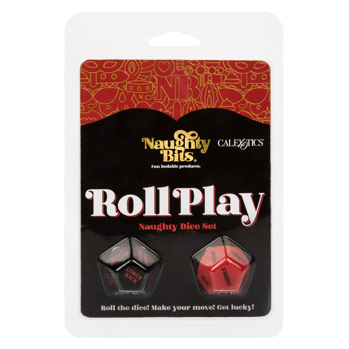 California Exotics - Naughty Bits Roll Play Naughty Dice Set -  Games  Durio.sg