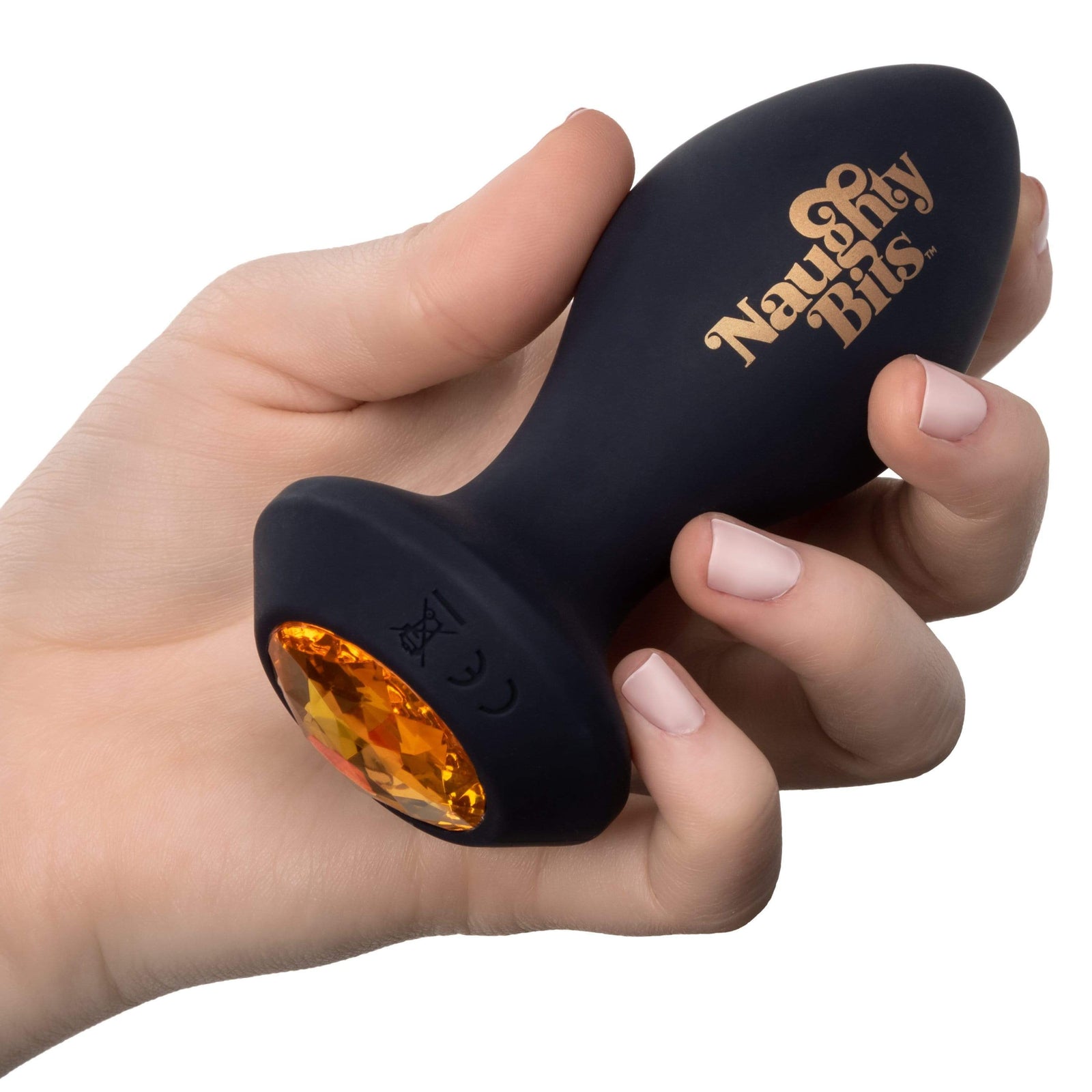 California Exotics - Naughty Bits Shake Your Ass Petite Vibrating Butt Plug (Black) -  Anal Plug (Vibration) Rechargeable  Durio.sg