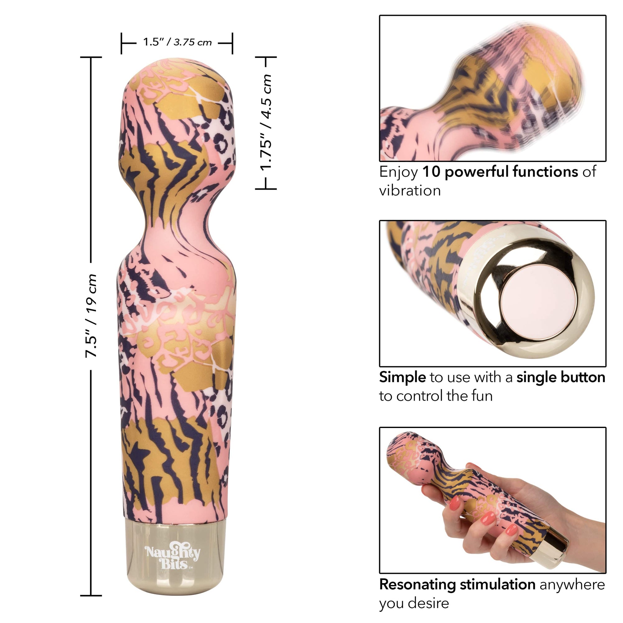 Durio.sg: California Exotics - Naughty Bits WTF Wand To Fuck Wand Massager (Multi Colour) Wand Massagers (Vibration) Non Rechargeable Durio.sg: California Exotics - Naughty Bits WTF Wand To Fuck Wand Massager (Multi Colour) Wand Massagers (Vibration) Non Rechargeable