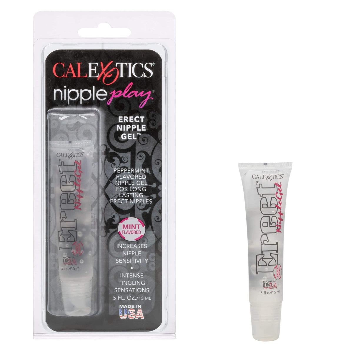California Exotics - Nipple Play Mint Flavored Erect Nipple Arousal Gel 15ml -  Arousal Gel  Durio.sg