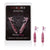 California Exotics - Nipple Play One Touch Micro Vibro Clamps -  Nipple Clamps (Vibration) Non Rechargeable  Durio.sg
