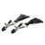 California Exotics - Nipple Play Playful Tassels Nipple Clamps (Black) -  Nipple Clamps (Non Vibration)  Durio.sg