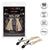 California Exotics - Nipple Play Playful Tassels Nipple Clamps (Gold) -  Nipple Clamps (Non Vibration)  Durio.sg