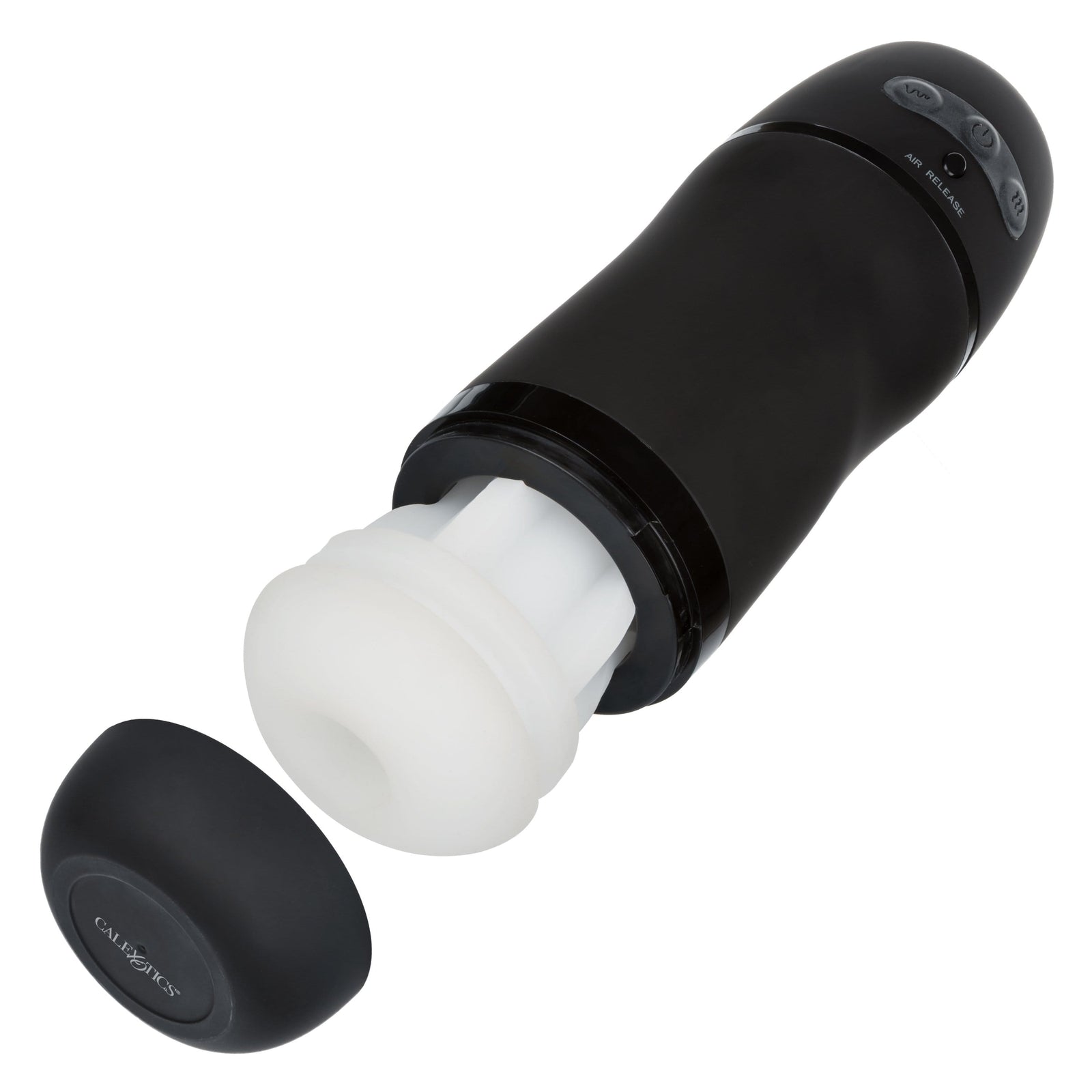 California Exotics - Optimum Power Pulsar Stroker (Black) -  Masturbator Soft Stroker (Vibration) Rechargeable  Durio.sg