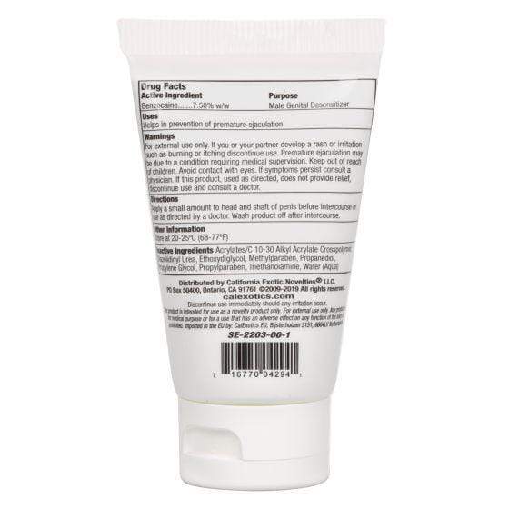 California Exotics - Optimum Rock Hard Desensitizer Delayer Cream 2oz -  Delayer  Durio.sg