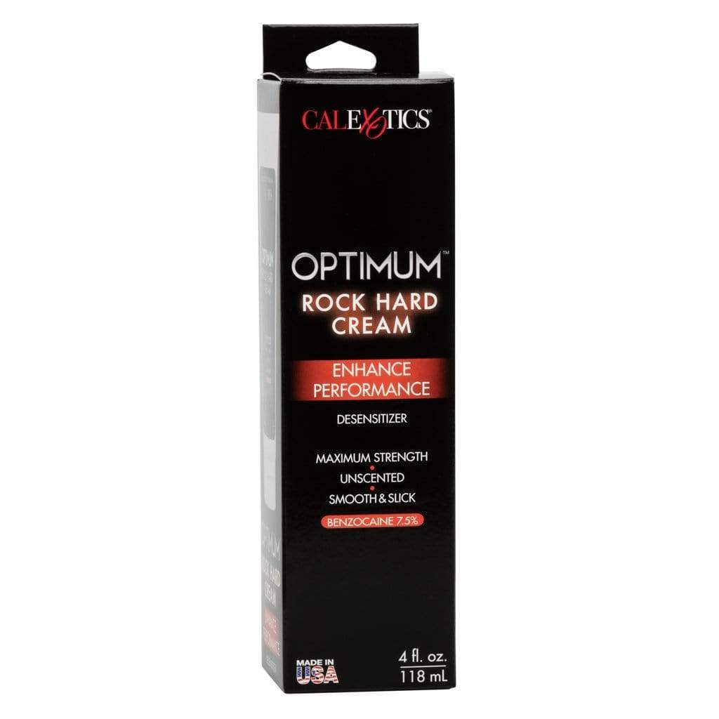 California Exotics - Optimum Rock Hard Desensitizer Delayer Cream 4oz -  Delayer  Durio.sg