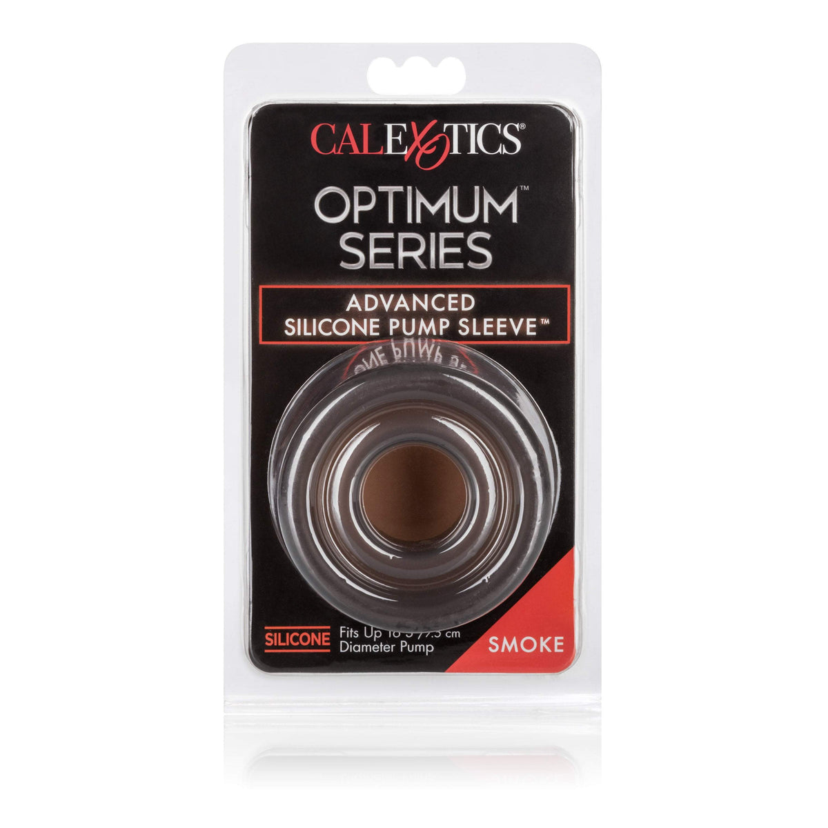 California Exotics - Optimum Series Advanced Silicone Pump Sleeve (Smoke) -  Accessories  Durio.sg