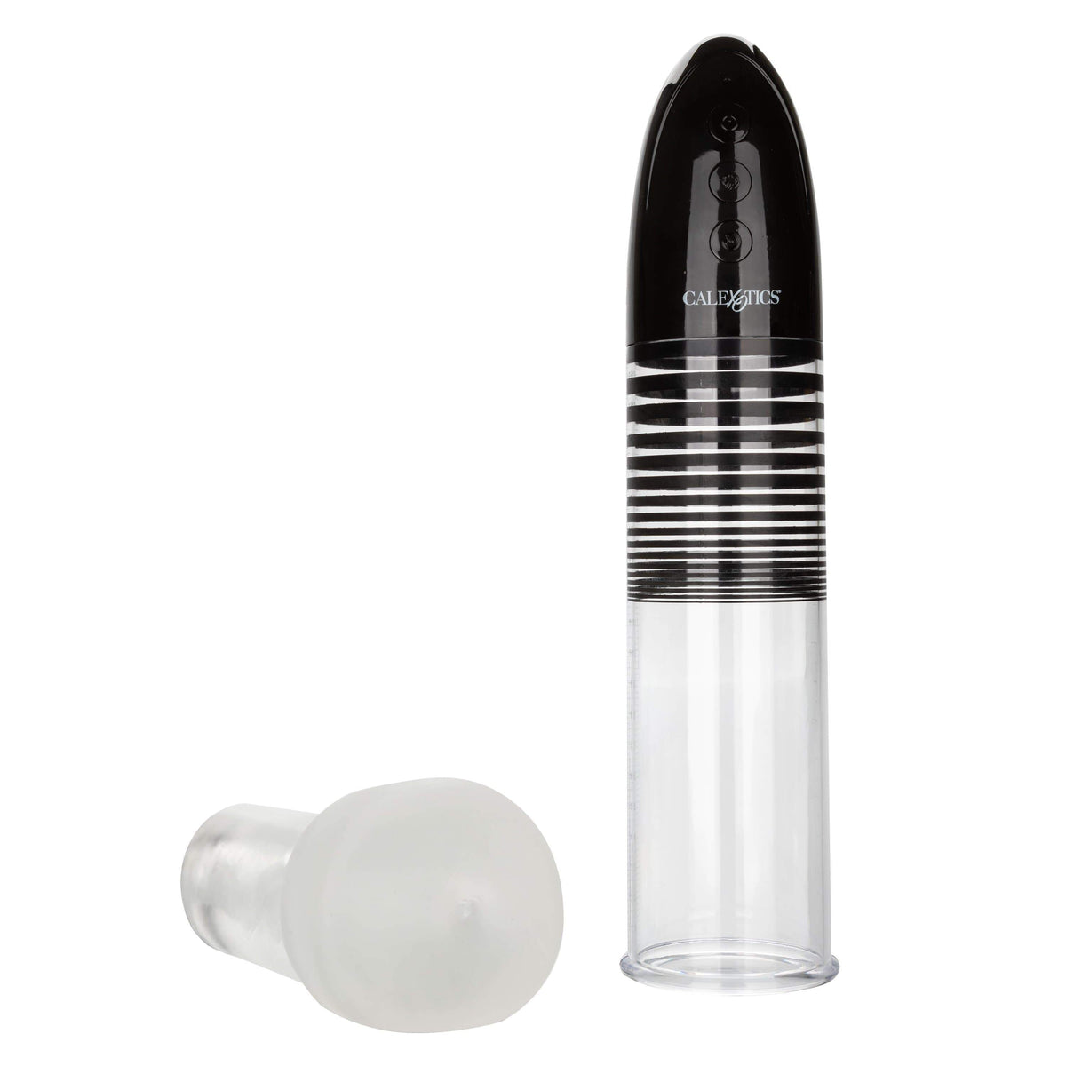 California Exotics - Optimum Series Executive Automatic Smart Pump (Black) -  Penis Pump (Vibration) Rechargeable  Durio.sg