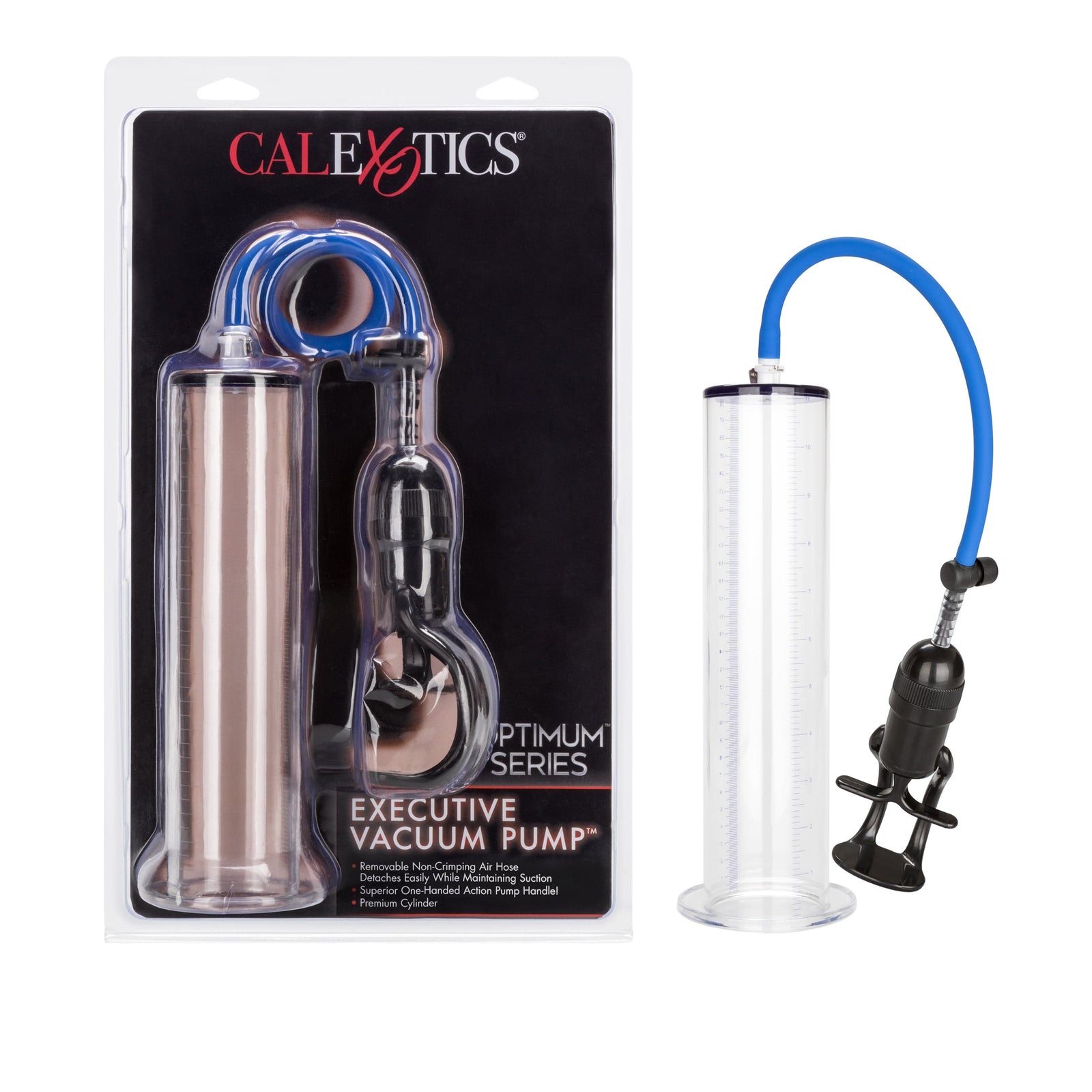 California Exotics - Optimum Series Executive Vacuum Penis Pump (Clear) -  Penis Pump (Non Vibration)  Durio.sg