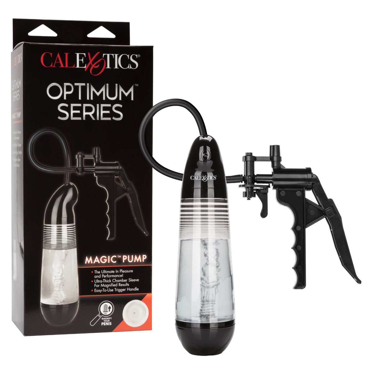 California Exotics - Optimum Series Magic Penis Pump (Black) -  Penis Pump (Non Vibration)  Durio.sg