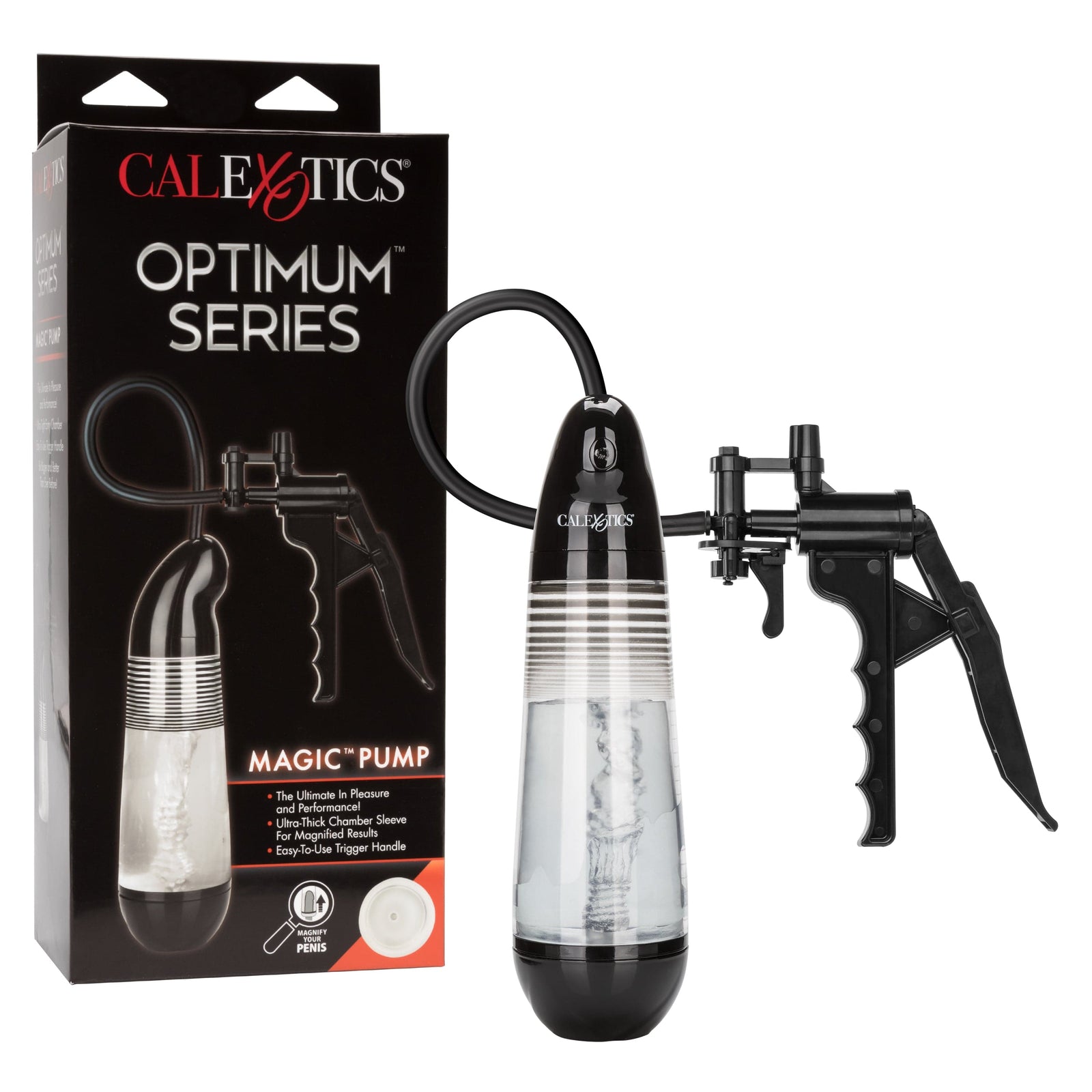 California Exotics - Optimum Series Magic Penis Pump (Black) -  Penis Pump (Non Vibration)  Durio.sg