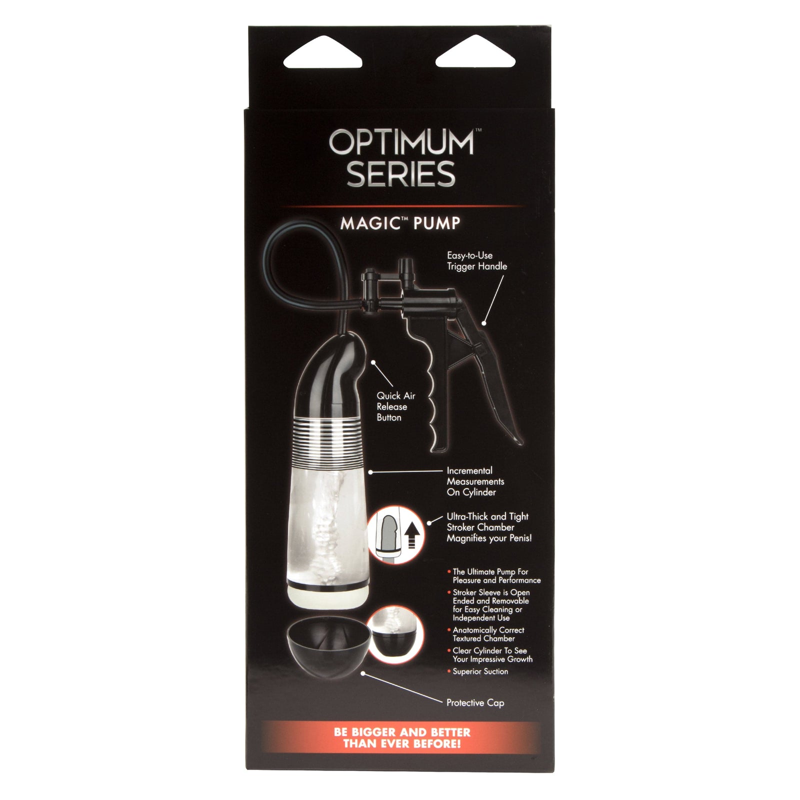 California Exotics - Optimum Series Magic Penis Pump (Black) -  Penis Pump (Non Vibration)  Durio.sg