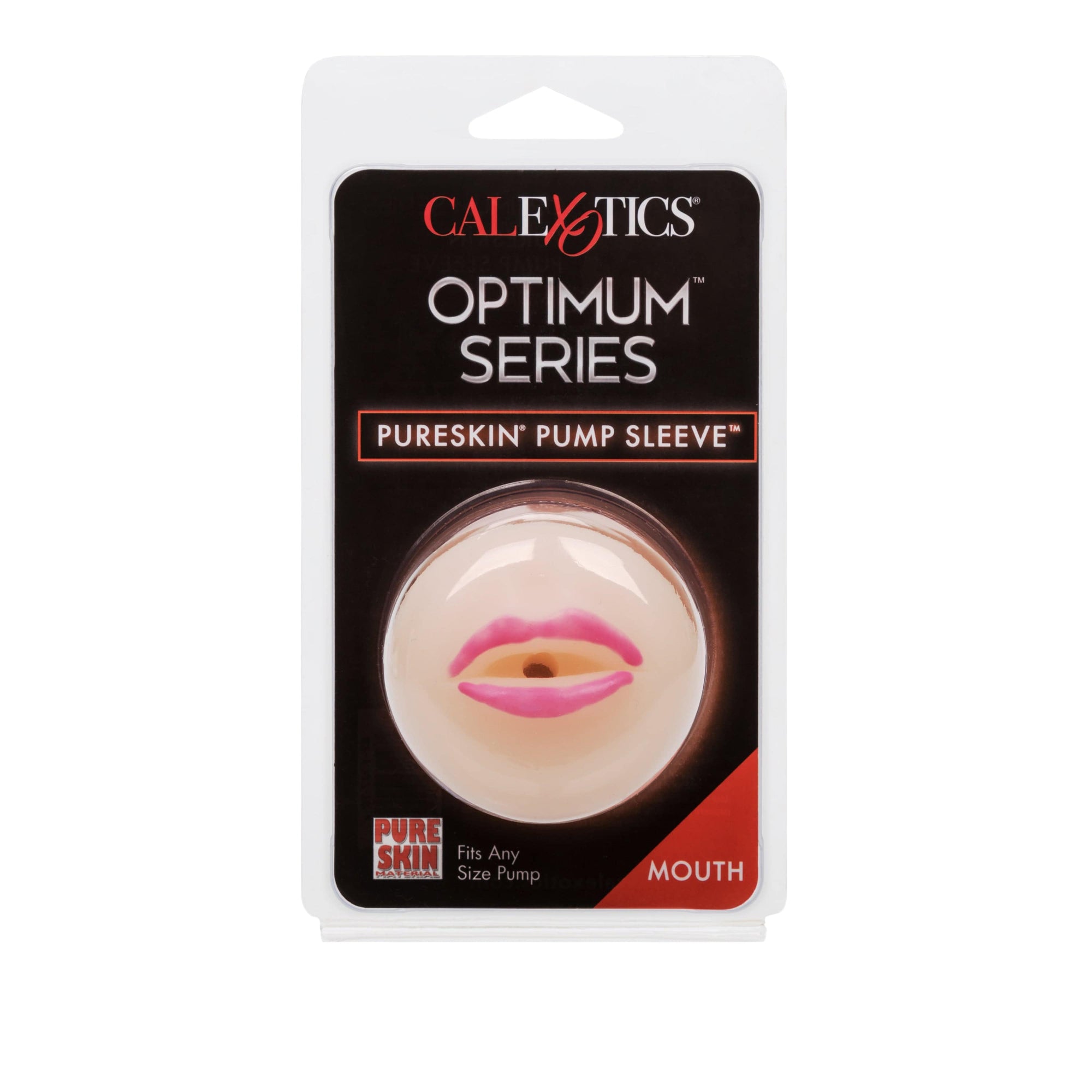 California Exotics - Optimum Series Pure Skin Pump Sleeve Replacement Mouth (Beige) -  Accessories  Durio.sg