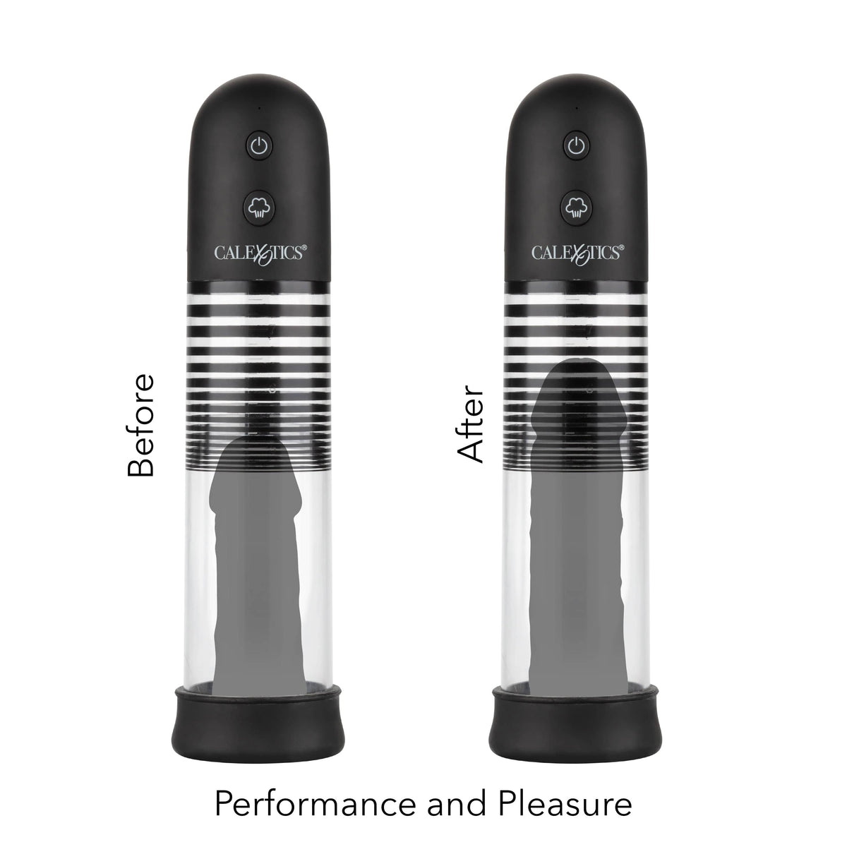 California Exotics - Optimum Series Rechargeable EZ Penis Pump Kit (Clear) -  Penis Pump (Vibration) Rechargeable  Durio.sg