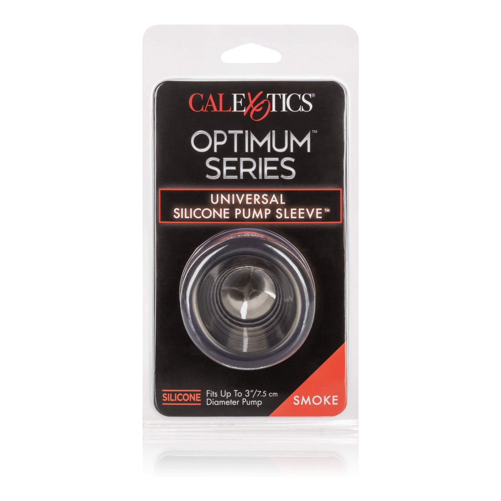 California Exotics - Optimum Series Universal Silicone Pump Sleeve (Smoke) -  Accessories  Durio.sg