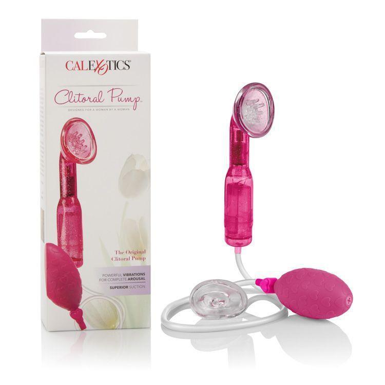 California Exotics - Original Clitoral Pump (Pink) -  Clitoral Pump (Non Vibration)  Durio.sg