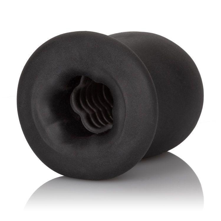 California Exotics - Packer Gear FTM Stroker Masturbator (Black) -  Masturbator Soft Stroker (Non Vibration)  Durio.sg