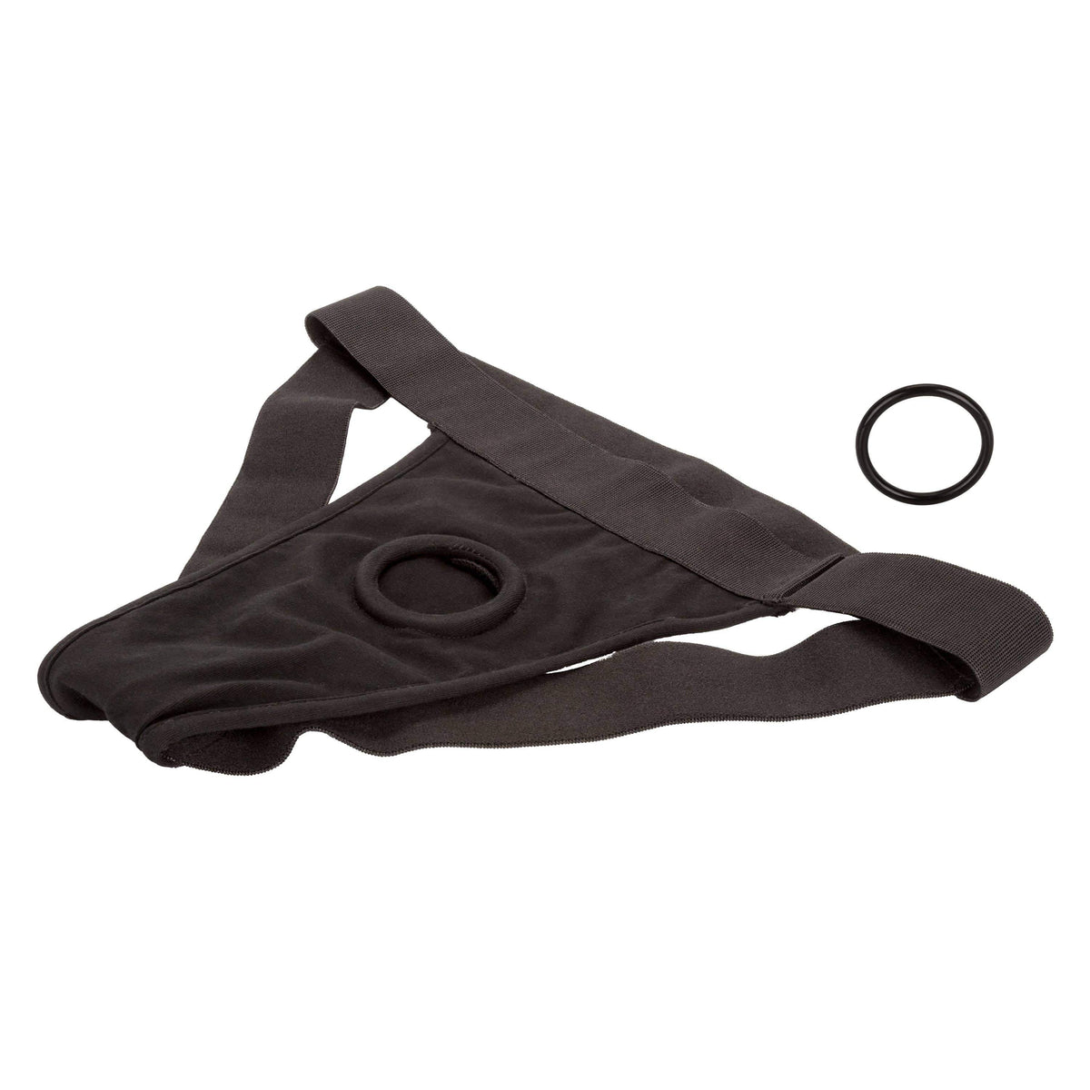 California Exotics - Packer Gear Jock Strap On XL/2XL (Black) -  Strap On w/o Dildo  Durio.sg