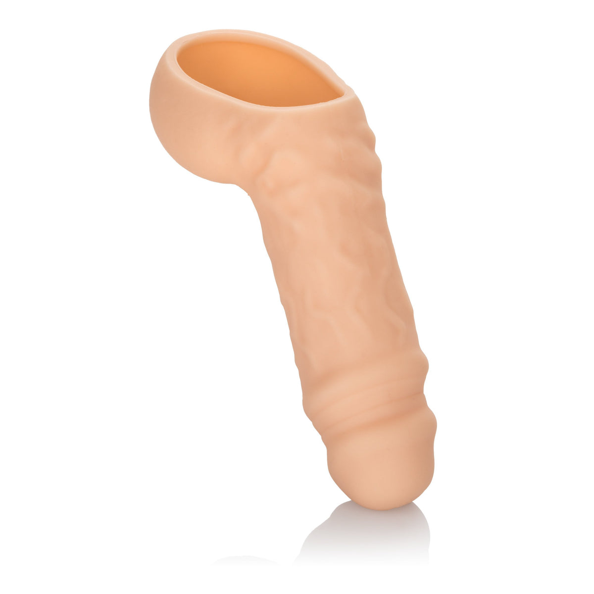 California Exotics - Packer Gear STP Hollow Packer (Beige) -  Strap On with Hollow Dildo for Male (Non Vibration)  Durio.sg