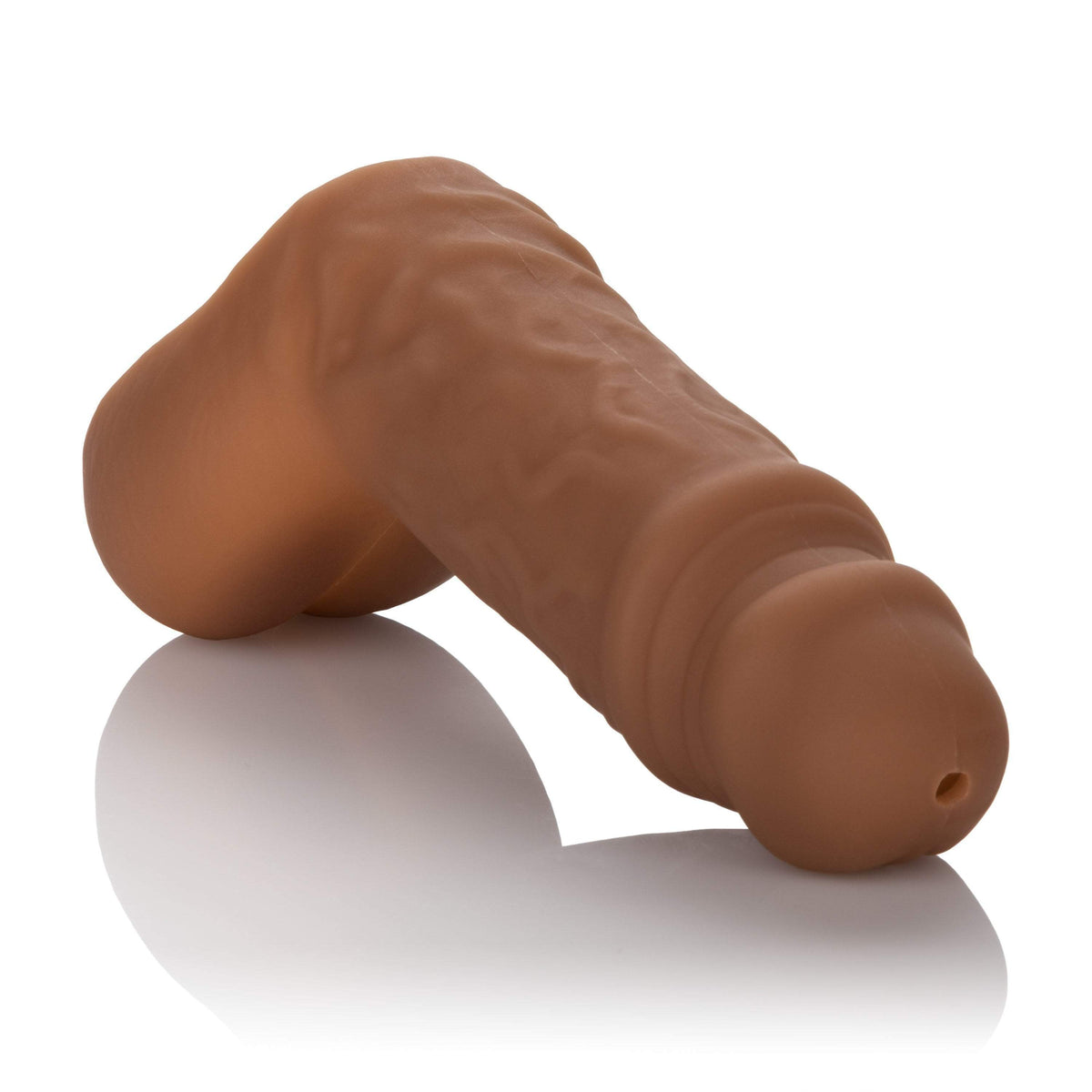 California Exotics - Packer Gear STP Hollow Packer (Brown) -  Strap On with Hollow Dildo for Male (Non Vibration)  Durio.sg