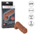 California Exotics - Packer Gear Ultra Soft Silicone STP Hollow Dildo 5" (Brown) -  Cock Sleeves (Non Vibration)  Durio.sg