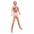 California Exotics - Personal Trainer Inflatable Love Doll Masturbator Dildo 5.5" (Beige) -  Doll  Durio.sg