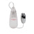California Exotics - Pocket Exotics Vibrating Silver Bullet with Remote (SIlver) -  Wired Remote Control Egg (Vibration) Non Rechargeable  Durio.sg