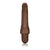 California Exotics - Power Stud Cliterrific Vibrator (Brown) -  Realistic Dildo w/o suction cup (Vibration) Non Rechargeable  Durio.sg