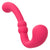 California Exotics - Pretty Little Wands Curvy Flexible G Spot Vibrator (Pink) -  G Spot Dildo (Vibration) Rechargeable  Durio.sg