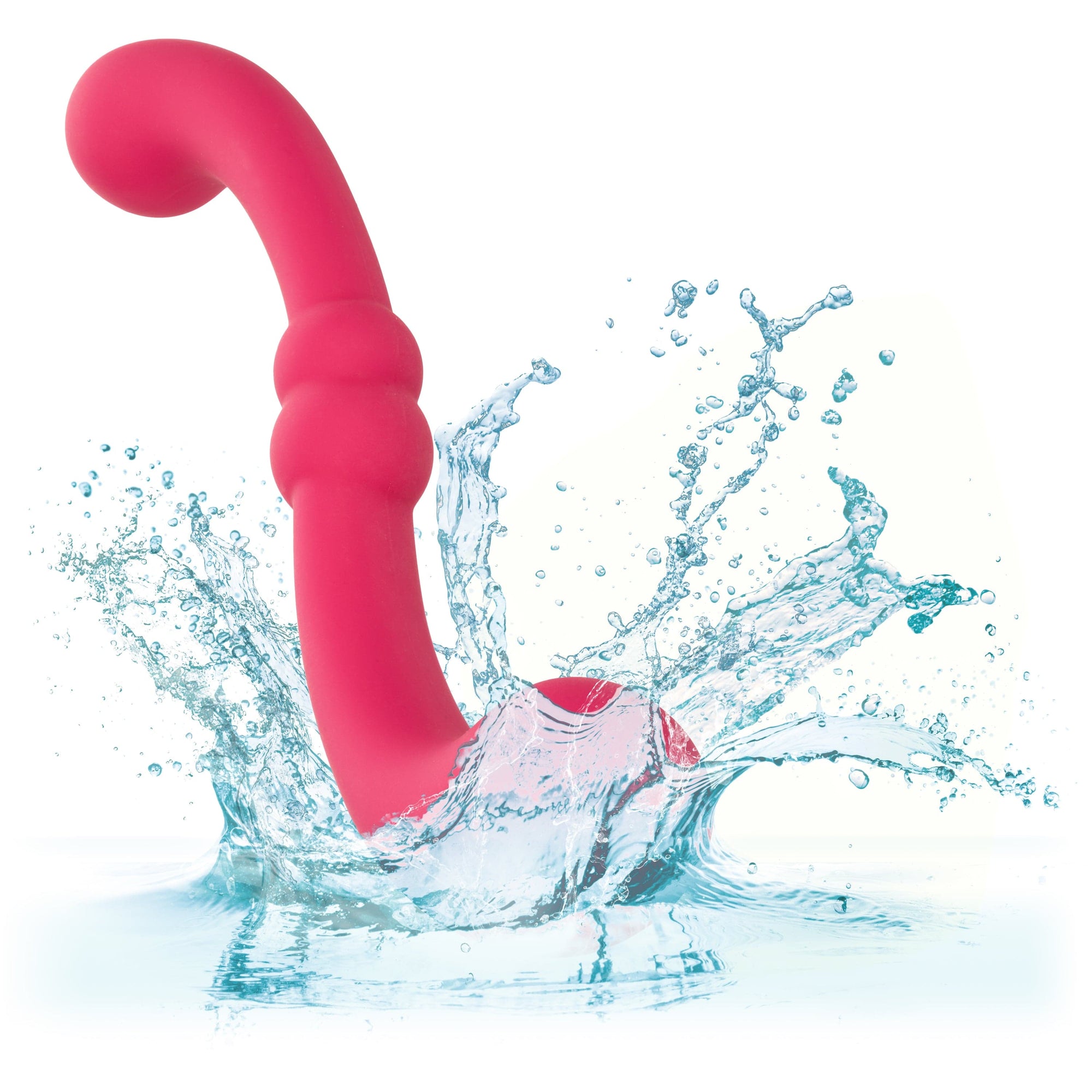 California Exotics - Pretty Little Wands Curvy Flexible G Spot Vibrator (Pink) -  G Spot Dildo (Vibration) Rechargeable  Durio.sg