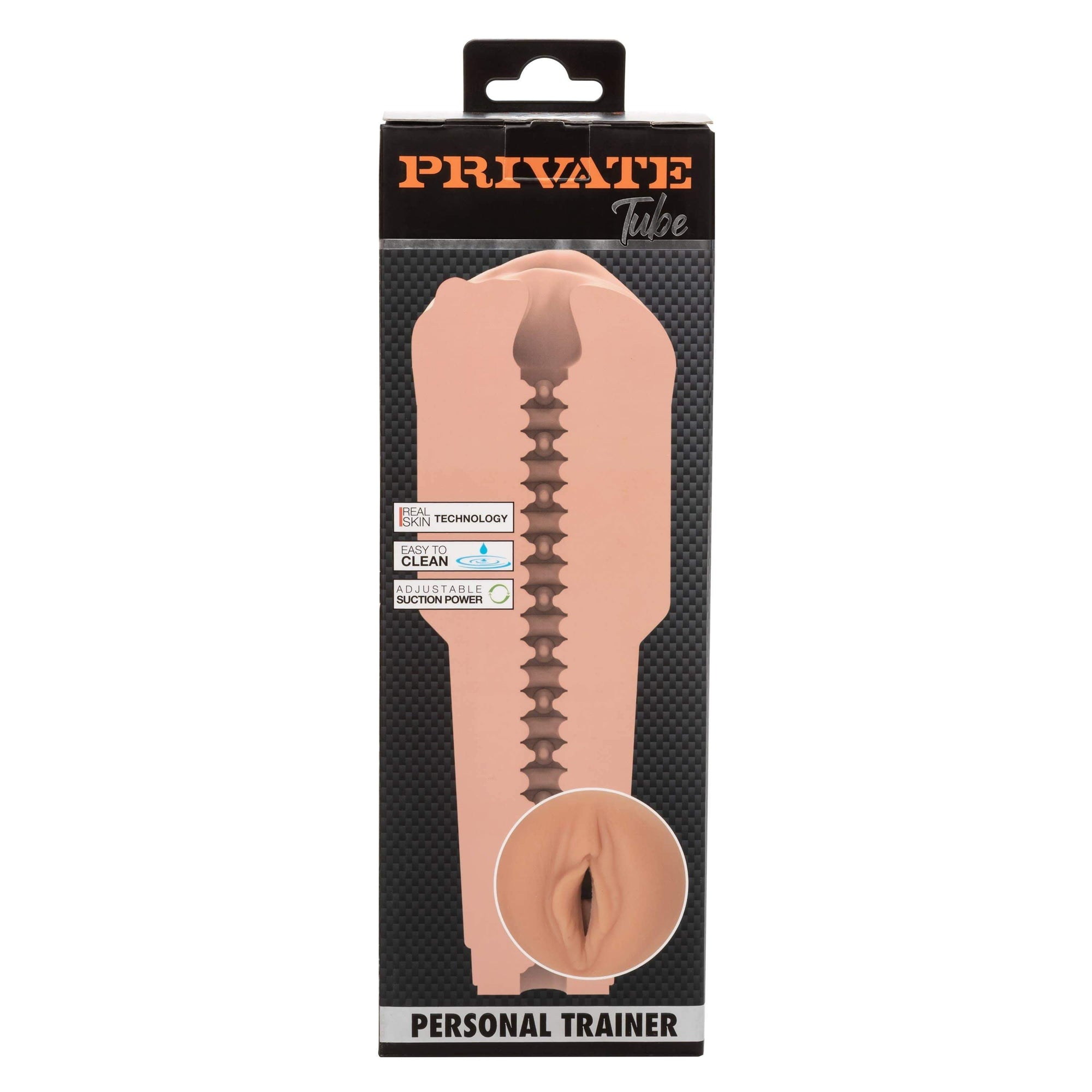 California Exotics - Private Tube Personal Trainer Pussy Masturbator (Gold) -  Masturbator Vagina (Non Vibration)  Durio.sg