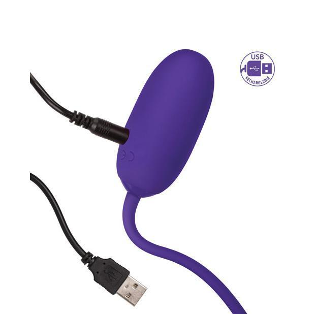 California Exotics - Rechargeable Kegel Ball Starter (Purple) -  Kegel Balls (Vibration) Rechargeable  Durio.sg