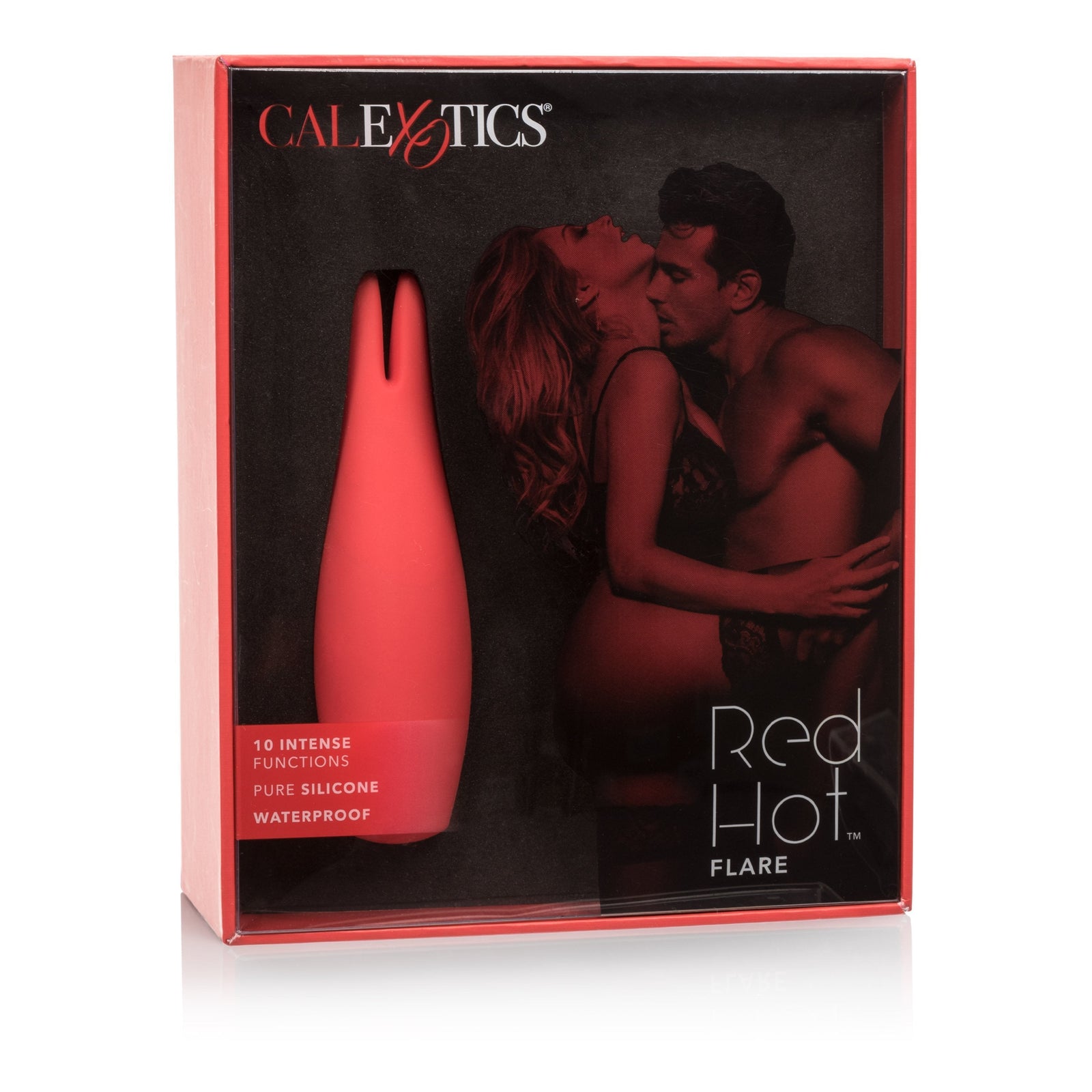 California Exotics - Red Hot Flare Rechargeable Clit Massager (Red) -  Clit Massager (Vibration) Rechargeable  Durio.sg