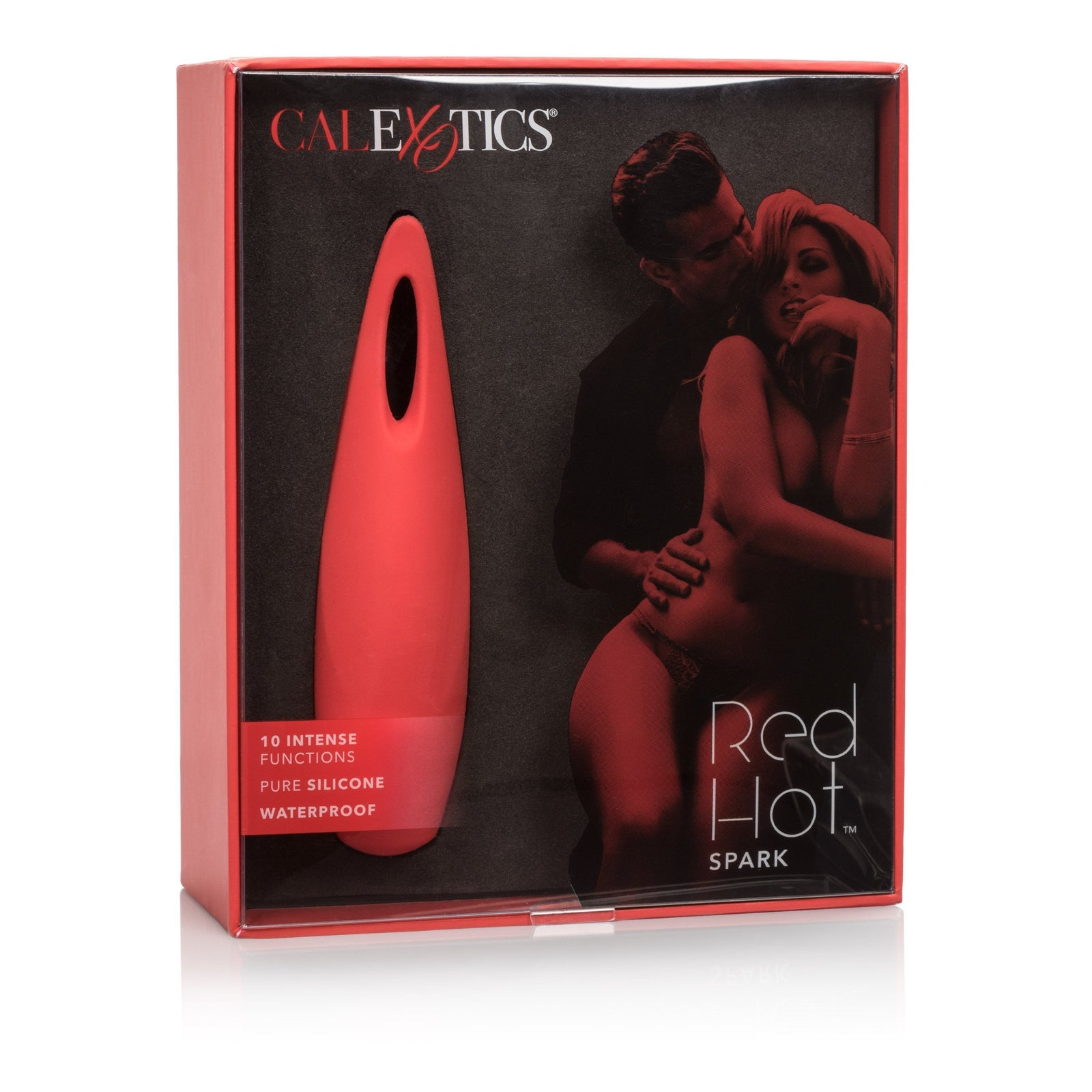 California Exotics - Red Hot Spark Rechargeable Clit Massager (Red) -  Clit Massager (Vibration) Rechargeable  Durio.sg