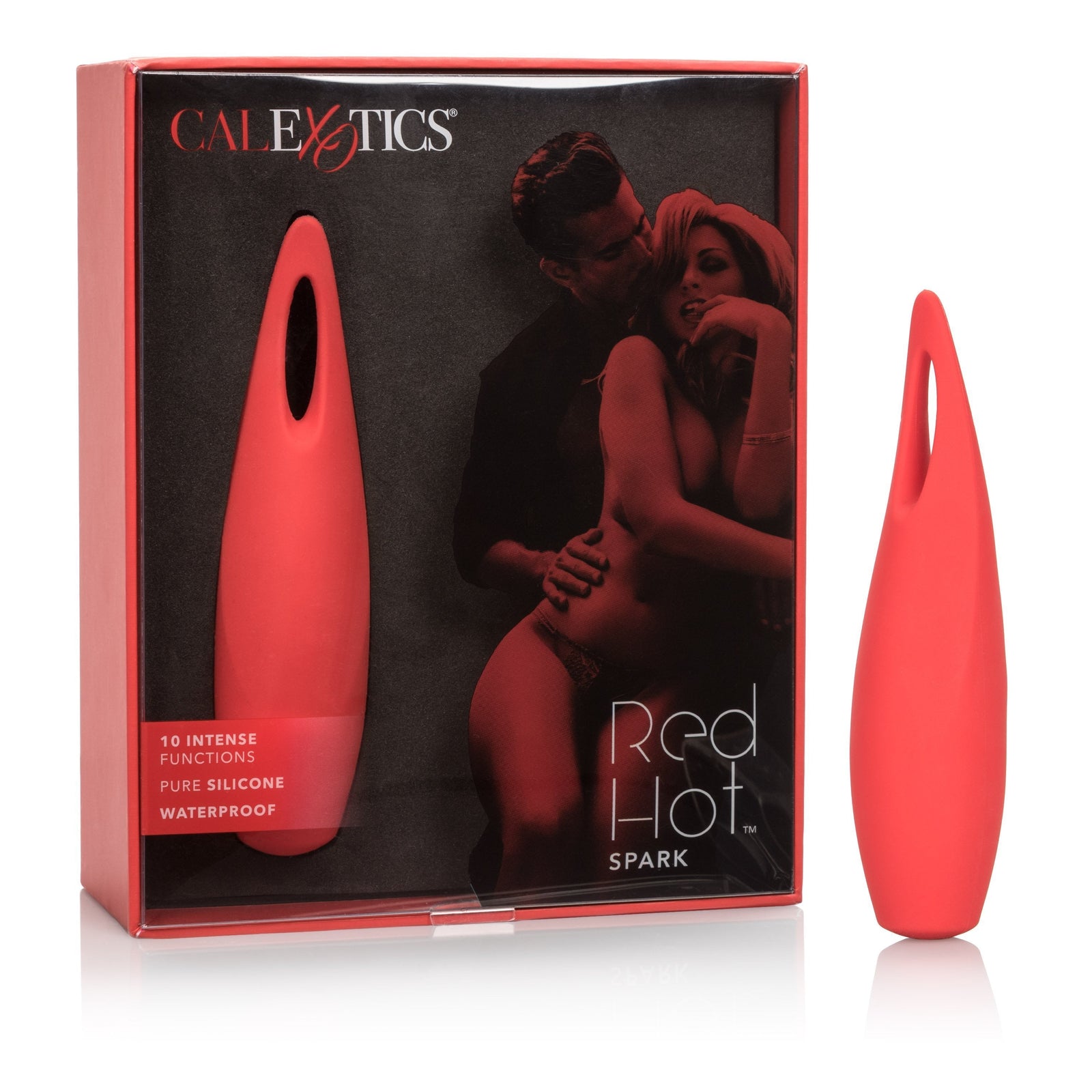 California Exotics - Red Hot Spark Rechargeable Clit Massager (Red) -  Clit Massager (Vibration) Rechargeable  Durio.sg