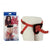 California Exotics - Red Rider Adjustable Strap On 7" -  Strap On with Non hollow Dildo for Female (Non Vibration)  Durio.sg