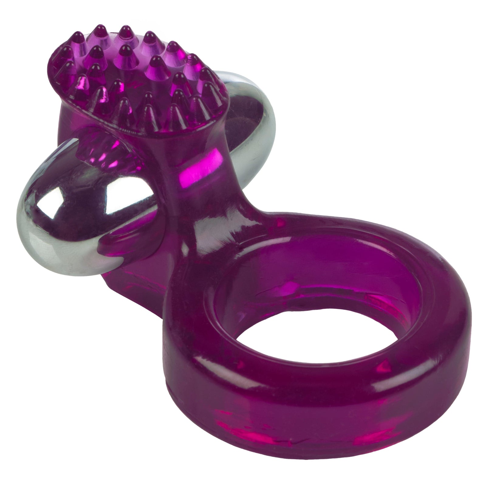 California Exotics - Ring Of Passion Remote Control Cock Ring (Purple) -  Remote Control Cock Ring (Vibration) Non Rechargeable  Durio.sg