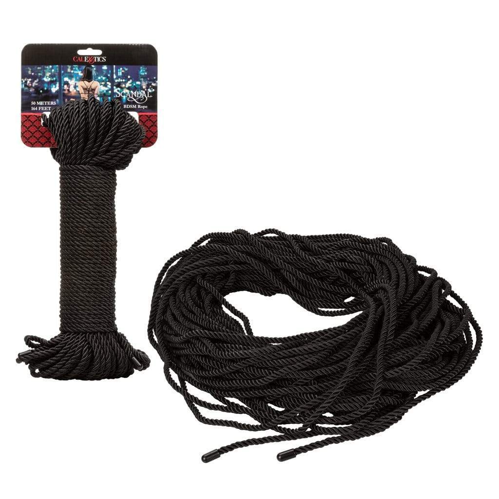 California Exotics - Scandal BDSM Rope 164ft (Black) -  Rope  Durio.sg