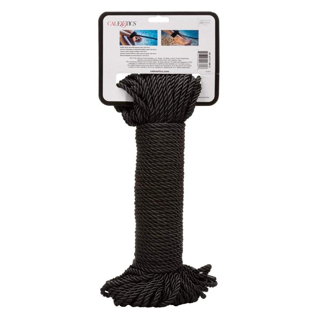 California Exotics - Scandal BDSM Rope 164ft (Black) -  Rope  Durio.sg