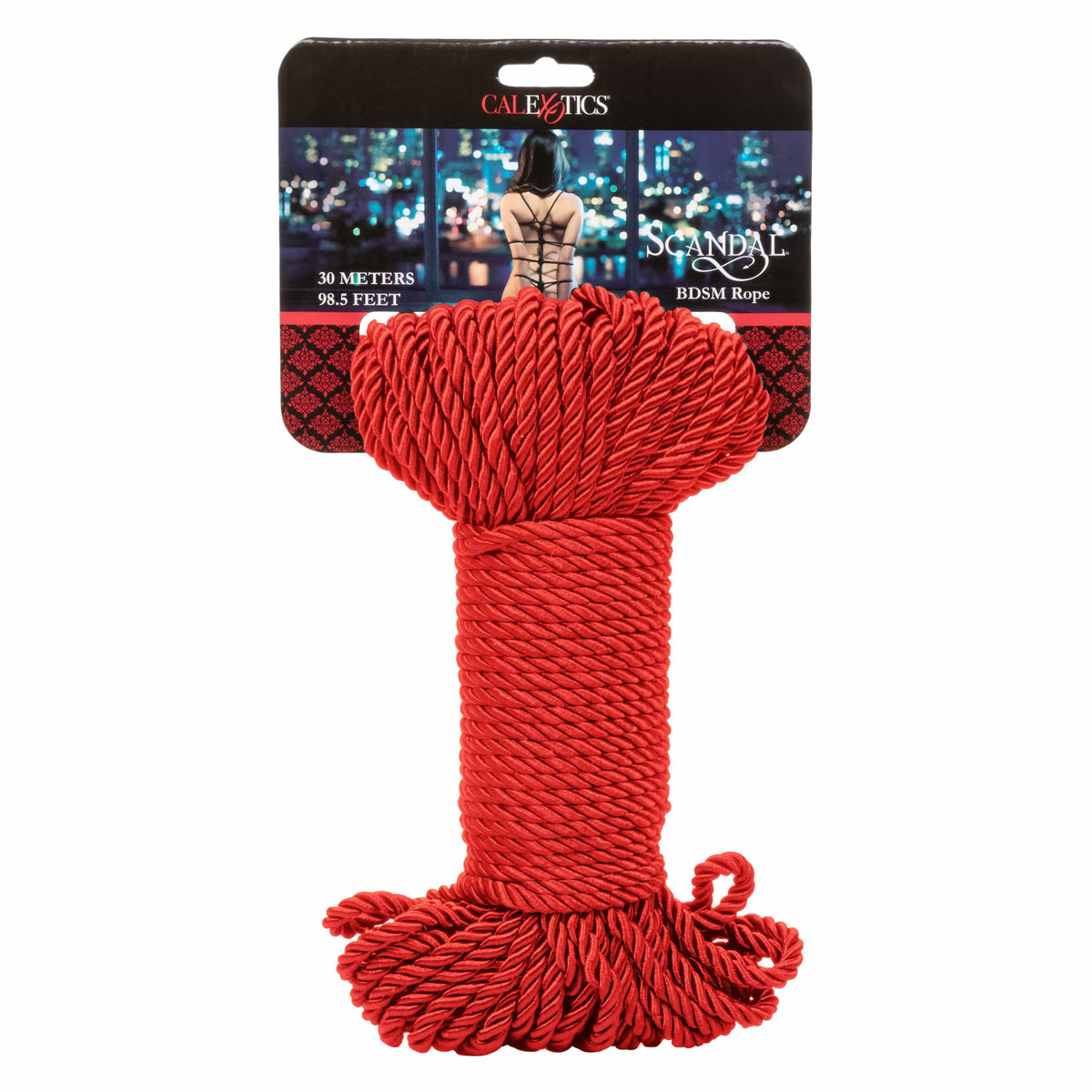 California Exotics - Scandal BDSM Rope 30m (Red) -  Rope  Durio.sg